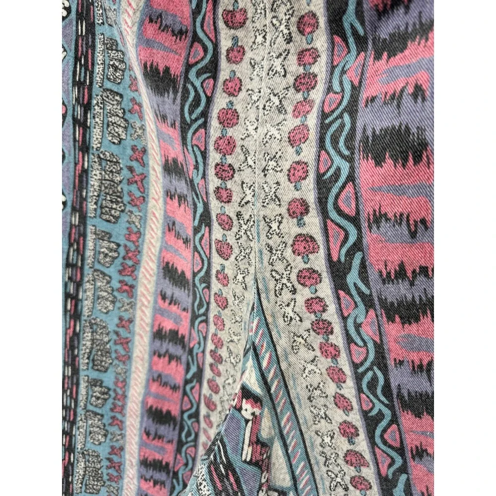 Vtg Arcade Power Sportswear‎ Parachute Pants 80s 42 Hammer Baggy Powerwear Aztec